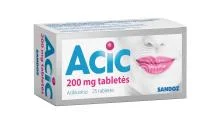 ACIC 200 mg tabletės N25