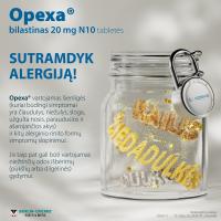 OPEXA 20 mg tabletės N10