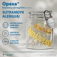 OPEXA 20 mg tabletės N10