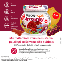 VITIRON KIDS IMMUNITY kramtomieji guminukai N50