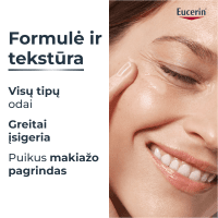 EUCERIN Hyaluron-Filler +3x Effect dieninis veido kremas SPF 30  visų tipų odai su hialurono rūgštimi, 50 ml