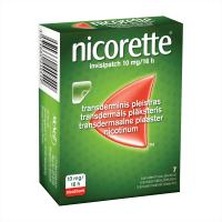Nicorette Invisipatch 10 mg/16 h transderminis pleistras N7