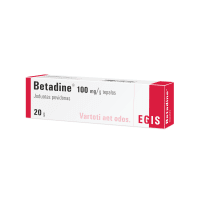 Betadine 100 mg/g tepalas 20 g