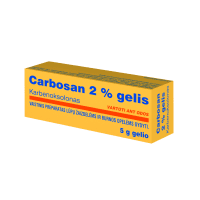Carbosan 20 mg/g gelis 5g