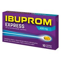 Ibuprom Express 400 mg minkštosios kapsulės N10