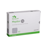 Mepilex Ag tvarstis 6 x 8,5 cm, N5
