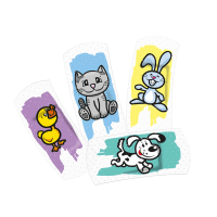 Medrull vaikiškas pleistras Mimi Kids N10
