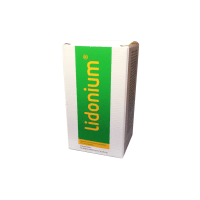 Lidonium tabletės 715 mg tabletės N42