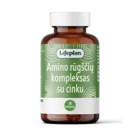 LIFEPLAN amino rūgščių komplekso tabletės su cinku, N30