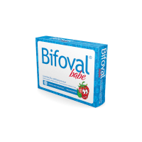 Bifoval Babe braškių skonio kramtomosios tabletės N25