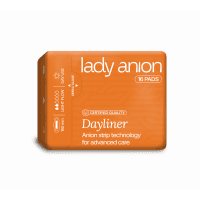 Lady Anion dieniniai įklotai su anijonų juostele 180 mm N16