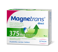 MAGNETRANS DIREKT granulės 375 mg N20