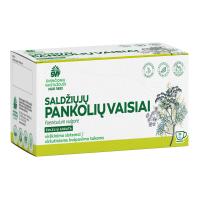 ŠVENČIONIŲ VAISTAŽOLĖS SALDŽIŲJŲ PANKOLIŲ VAISIAI, žolelių arbata, 1,5 g x 24 vnt.