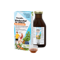 FLORADIX KINDERVITAL vaikams + matavimo indelis, 250 ml 
