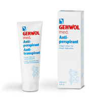 GEHWOL MED ANTIPERSPIRANT kreminis prakaitavimą mažinantis losjonas 125 ml