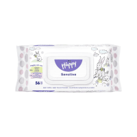 HAPPY SENSITIVE drėgnos servetėlės vaikams N56