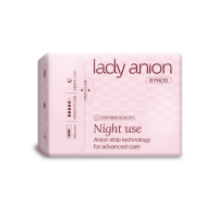 Lady Anion naktiniai higieniniai paketai 290 mm, N8