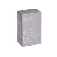 GLUCOCARD S diagnostinės juostelės gliukozės kiekiui nustatyti (nekalibruojamos) N50