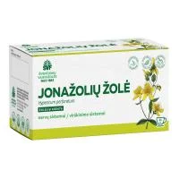 ŠVENČIONIŲ VAISTAŽOLĖS JONAŽOLIŲ ŽOLĖ, žolelių arbata, 1,5g x 24 vnt.