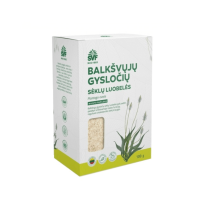 ŠVENČIONIŲ VAISTAŽOLĖS skaidulos BALKŠVŲJŲ GYSLOČIŲ SĖKLŲ LUOBELĖS, 100 g