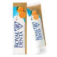 Royal Denta Jeju Citrus And Gold Technology dantų pasta su auksu ir unshiu 130 g