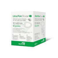 Medrull lipnus tvarstis akims, ovalo formos, 5,7 cm x 8,2 cm, N50