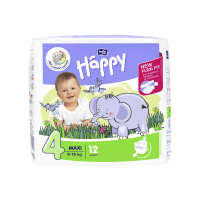 HAPPY MAXI sauskelnės vaikams 8-18 kg N12
