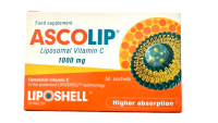 ASCOLIP liposominis vitaminas C 1000 mg, skystas gelis, N30