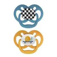 DR. BROWN'S dvipusiai čiulptukai ADVANTAGE, 6-18 mėn., N2