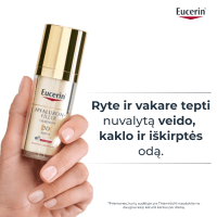 EUCERIN  Hyaluron-Filler + Elasticity 3D veido serumas brandžiai odai, 30 ml 