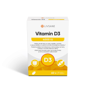 LIVSANE vitamino D3 4000 kapsulės, N60