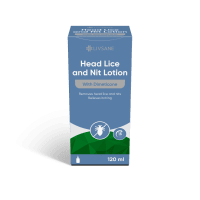 LIVSANE losjonas nuo utėlių ir glindų 120 ml