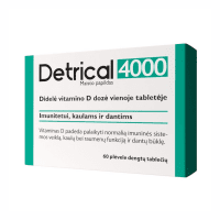 DETRICAL vitaminas D 4000 IU N60
