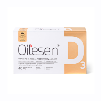 OILESEN VITAMINAS D3 su juodųjų ikrų aliejumi, N40