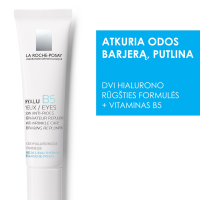 LA ROCHE-POSAY paakių kremas nuo raukšlių su hialuronu HYALU B5, 15 ml