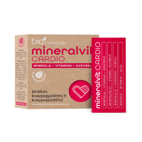 Mineralvit CARDIO milteliai pakeliuose N20