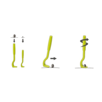 Tick Twister plastikinis erkių traukiklis 