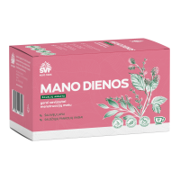 ŠVENČIONIŲ VAISTAŽOLĖS menstruacijoms MANO DIENOS, žolelių arbata, 2 g x 20 vnt.