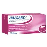 IBUGARD 125 mg žvakutės N10