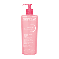 BIODERMA raminantis micelinis gelinis prausiklis jautriai odai SENSIBIO GEL MOUSSANT, 500 ml