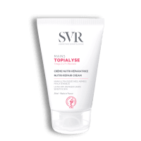 SVR rankų kremas itin sausai, šerpetojančiai odai TOPIALYSE MAINS+, 50 ml