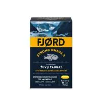 FJORD STRONG OMEGA-3 žuvų taukų kapsulės, N80