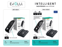 EVOLU kraujospūdžio matuoklis INTELLIGENT BLACK EDITION