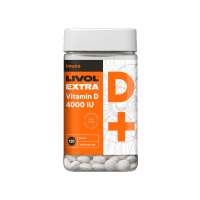 LIVOL EXTRA Vitamin D 4000TV tabletės, N120