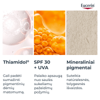 EUCERIN Anti-Pigment dieninis kremas SPF 30 (šviesaus atspalvio) į pigmentaciją linkusiai odai, 50 ml
