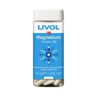 LIVOL EXTRA Magnio citratas + B6 kramtomosios tabletės, N100