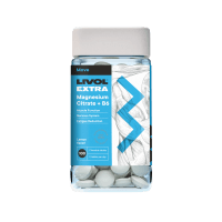 LIVOL EXTRA Magnio citratas + B6 kramtomosios tabletės, N100