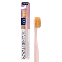 ROYAL DENTA ypač minkštas dantų šepetėlis GOLD SUPER SOFT