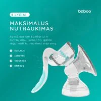 Baboo rankinis pientraukis su 4 nutraukimo stiprumo lygiais