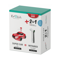 EVOLU komplektas Super Car inhaliatorius + NON CONTACT termometras